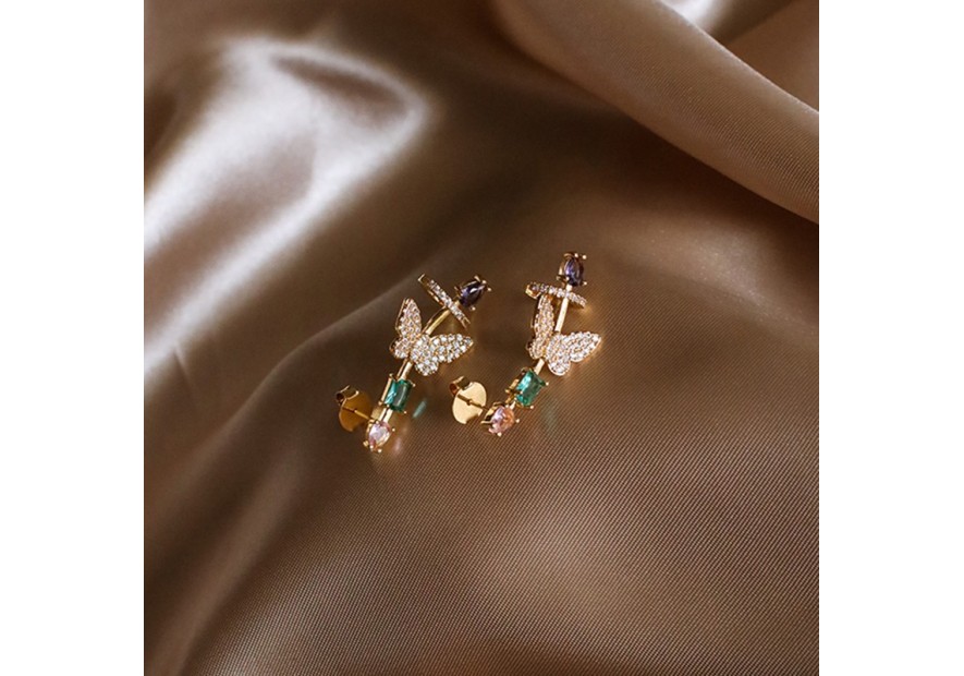BRINCO EAR CUFF BORBOLETA