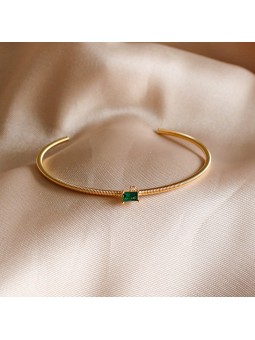 BRACELETE CRISTAL VERDE