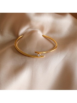 BRACELETE ABERTO TIRAS