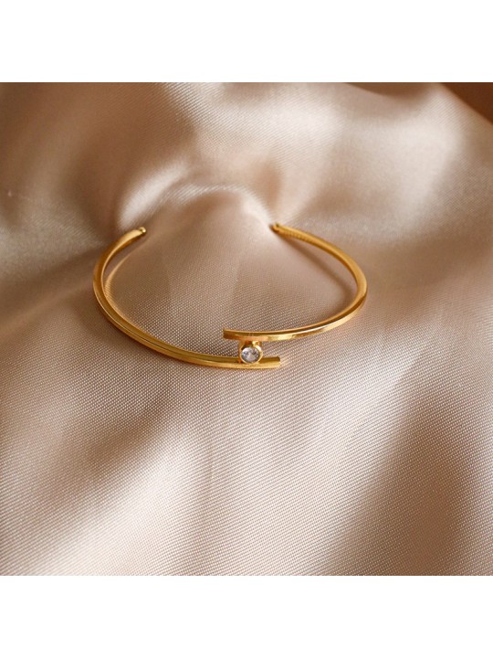 BRACELETE ABERTO TIRAS