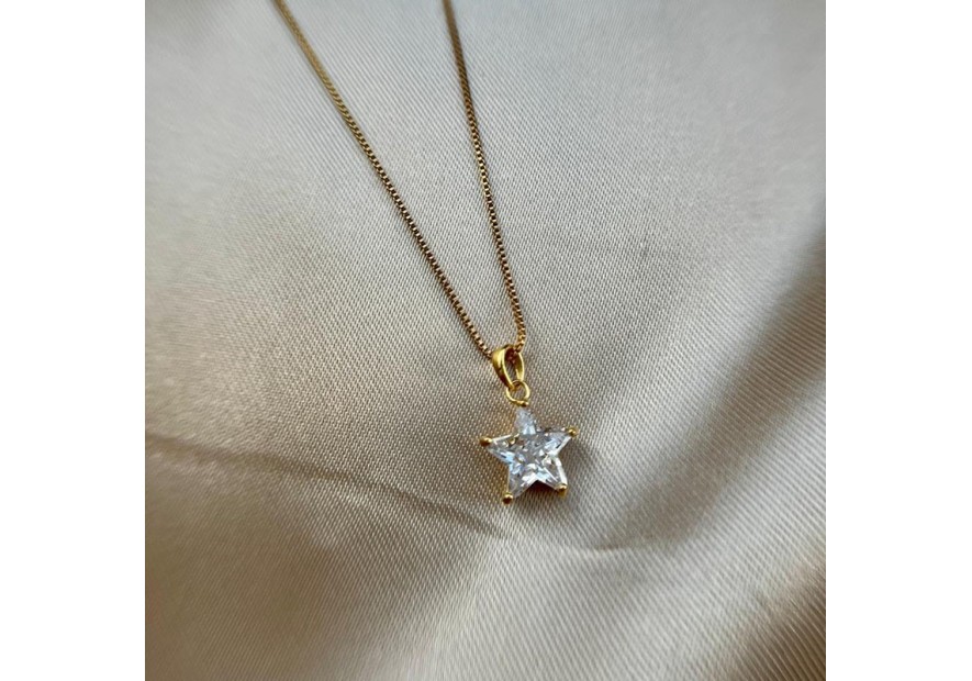 COLAR ESTRELA CRISTAL
