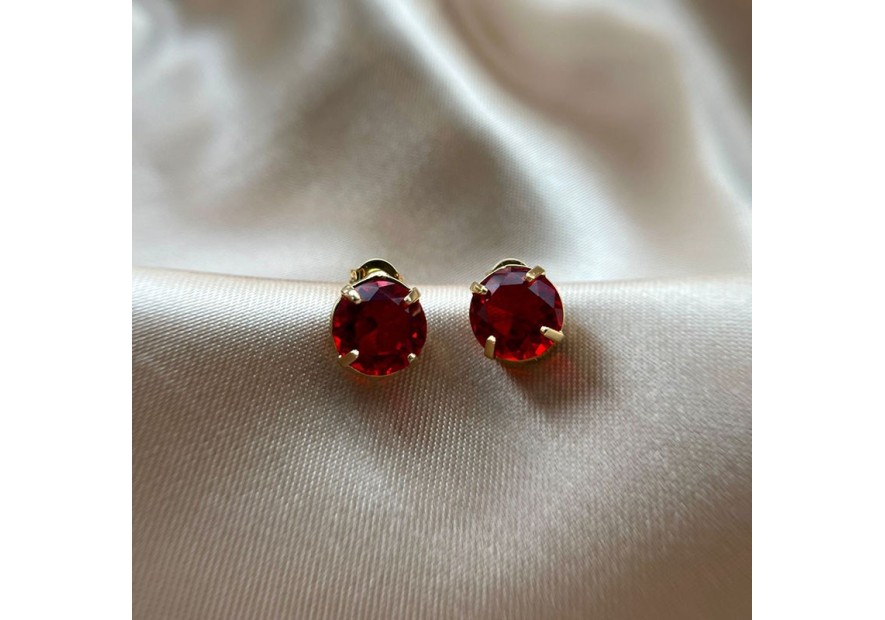 BRINCO CRISTAL VERMELHO