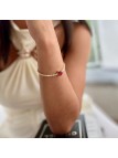 PULSEIRA ZIRCONIA STRAS CORAÇÃO