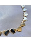 COLAR CHOKER CORAÇÃO MEDALHINHA