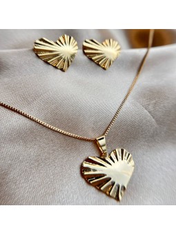 CONJUNTO CORAÇAO CHAPA