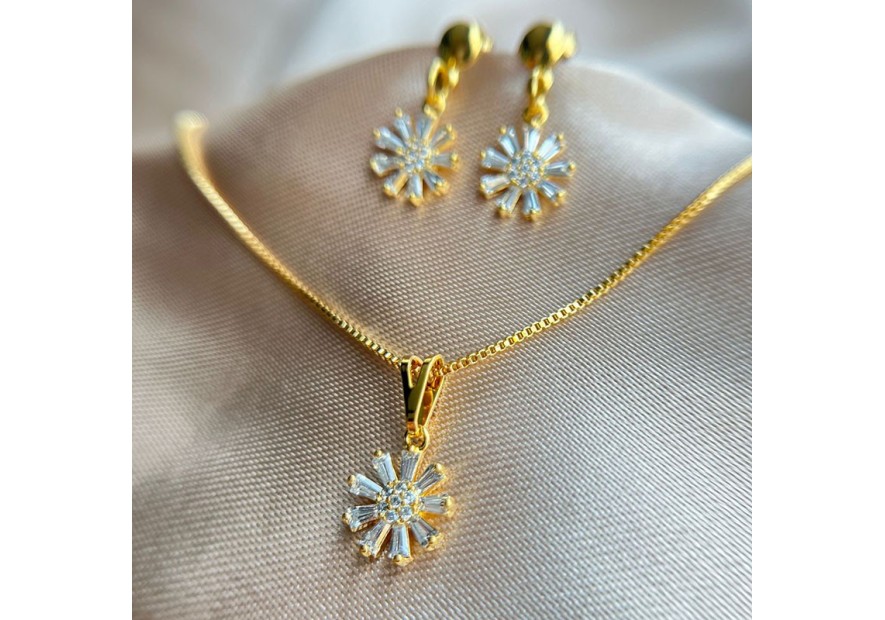 CONJUNTO GIRASSOL PONTO LUZ