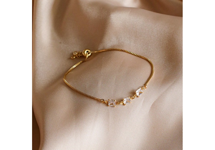 PULSEIRA QUADRADA ZIRCONIA