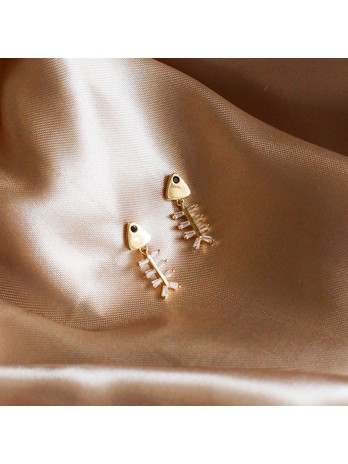 BRINCO PEIXE ZIRCONIA